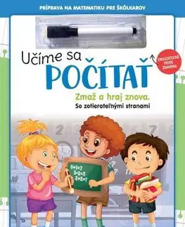 Príprava do školy, pracovné zošity Učíme sa počítať - Zmaž a hraj znova
