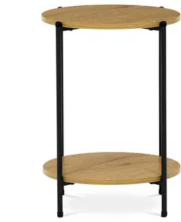 Konferenčné stolíky Odkladací stolík 44 x 44 cm, divoký dub