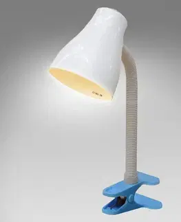 Moderné lampy do obývačky Stolná lampa 1211C modrá