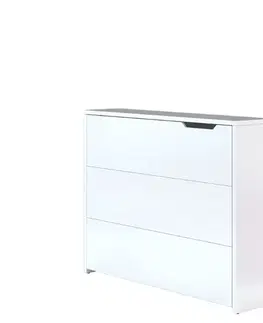 Detské stoly a stolíky Dig-net nábytok Posuvný stôl Lenart WORK CONCEPT CW-01L | ľavá Farba: Biela