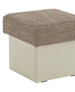 Taburetky NABBI T1 taburetka cappuccino / béžová