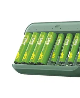 Predlžovacie káble Nabíjačka batérií GP Charge & save pre 4× AA/AAA, 1300 mAh/650 mAh B58829