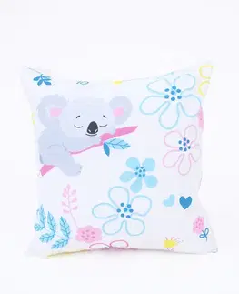 Dekoračné obliečky MKLozkoviny.sk Bavlnená obliečka na vankúšik Renforcé 40 × 40 cm – Koala-  -