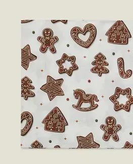 Stojany a držiaky na servítky Vianočné obrúsky Cookie II 20 szt.