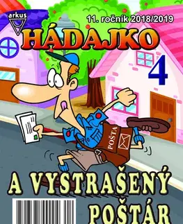 Pre deti a mládež - ostatné Hádajko 4 2019 a vystrašený poštár