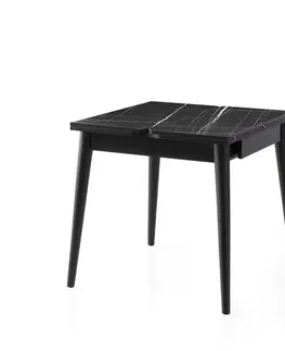 Konferenčné stolíky Jedálenský stôl Totem Black Marble