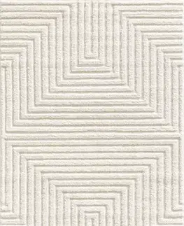 Moderné koberce Koberec Frisee Pisa 0,8/1,5 FR2356 krémová