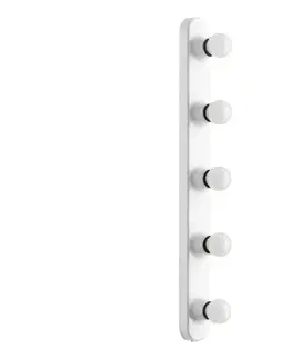 Svietidlá ONLI - Nástenné svietidlo HOLLYWOOD 5xE14/6W/230V biela 5040/APB