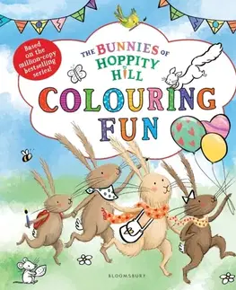 Nalepovačky, vystrihovačky, skladačky The Bunnies of Hoppity Hill: Colouring Fun - Martha Mumford