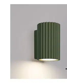 Svietidlá BRILAGI - LED nástenné svietidlo CRESTO 1xGU10/10W/230V 10 cm zelená BR.1656