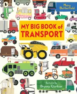Leporelá, krabičky, puzzle knihy My Big Book of Transport - Moira Butterfield