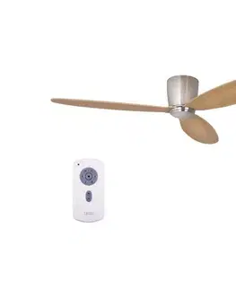 Ventilátory Lucci air 210519 - Stropný látor AIRFUSION RADAR chróm/drevo + DO 210519