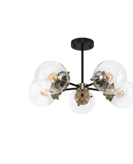 LED osvetlenie Stropná lampa LENS 5xE14 Candellux