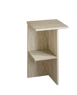 Nočné stolíky Nočný stolík Leray - Travertine