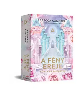 Veštenie, tarot, vykladacie karty A fény ereje - Könyv és 44 kártya - Rebecca
