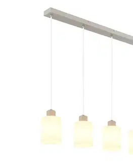 Svietidlá Globo 54114-4H - Závesný luster TRENT na lankách 4xE27/40W/230V 54114-4H