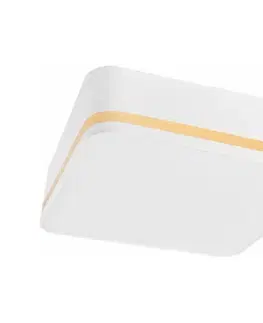 Svietidlá  Stropné svietidlo SIRJA SQUARE 4xE27/60W/230V 45x45 cm biela LM-4.211/BIAŁY