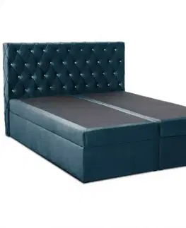 Dvojlôžkové postele Kontinentálna posteľ Box 6 160x200 Kronos 04