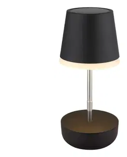 LED osvetlenie Globo 36638S - LED Solárna lampa 10xLED/0,06W/3V IP44 čierna 36638S
