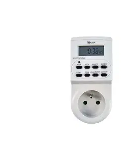 Predlžovacie káble  DT03 - Časový spínač digitálny 230V/16A DT03