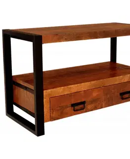 TV stolíky TV stolík Retro 100x60x45 indický masív mango