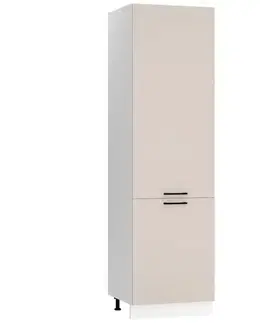 Kuchynské skrinky stojace Kuchynská skrinka Max D60lo 2133 Pl 2fr   svetlobéžový