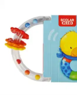 Leporelá, krabičky, puzzle knihy Kacsás csörgős könyv