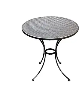 Stolčeky DEOKORK Kovový stôl guľatý ø 70 cm