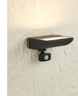 Svietidlá Eglo 99579 - LED Vonkajšie svietidlo so senzorom SORRONARO LED/10,5W/230V IP44 99579