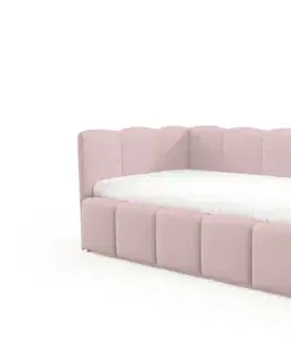 Postele ArtPK Jednolôžková posteľ TUNIS N s výklopným roštom | ľavá 90 x 200 cm Farba: Kronos 27