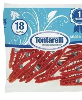 Sušiaky na bielizeň Kinekus Štipce na prádlo, plastové, 18 ks, MINIMOLLET TONTARELLI