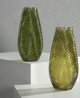 Vázy, misy Váza Leaf III 13x10x29 cm