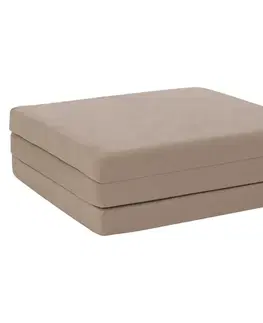 Matrace KONDELA Levi 65 skladací matrac béžová