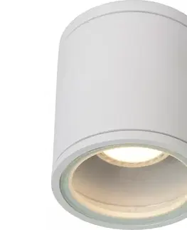 Svietidlá Lucide 22962/01/31 - Kúpeľňové stropné svietidlo AVEN 1xGU10/50W/230V IP65 biela 22962/01/31