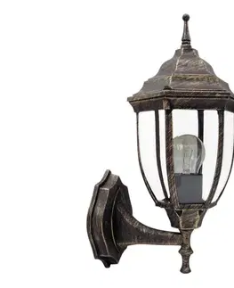 Svietidlá Rabalux 8452 - Vonkajšie nástenné svietidlo NIZZA 1xE27/60W/230V