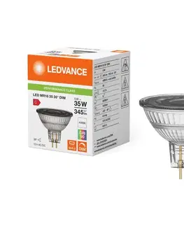 LED osvetlenie LED stmievateľná reflektorová žiarovka MR16 GU5,3/5W/12V 4000K 36° CRI 90 - Ledvance 4099854059735