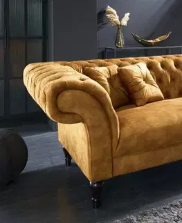 Pohovky a gauče Chesterfield pohovka PALLAS Dekorhome