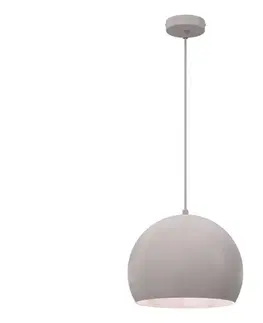 Svietidlá  Luster na lanku SOOL 1xE27/15W/230V pr. 27 cm krémový 1320