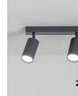Svietidlá Brilagi - LED RGBW stmievateľné bodové svietidlo SELE 2xGU10/4,8W/230V antracit BG1631+2xAI2382