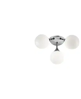 Svietidlá Searchlight 2453-3CC - Kúpeľňové stropné svietidlo FLUSH 3xG9/33W/230V IP44 2453-3CC