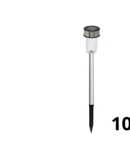 LED osvetlenie Grundig - SADA 10x LED solárne svietidlo LED/1,2V 40 mAh IP44 8711252559780
