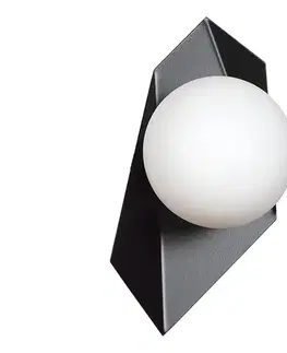 Svietidlá EMIBIG Nástenné svietidlo DRIFTON 1xE14/10W/230V čierna 636/K1