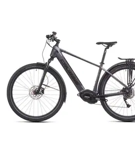 Elektrobicykle Pánsky trekingový elektrobicykel Crussis e-Gordo 7.11 715Wh 28" - model 2026 18" (165-180 cm)