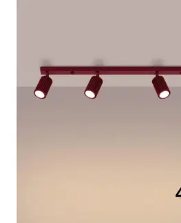 Svietidlá BRILAGI - LED bodové svietidlo CRESTO 4xGU10/10W/230V bordová BR.1924