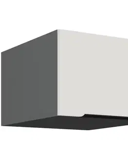 Kuchynské skrinky visiace Kuchynská skrinka Aria-Wh/Ant Anti Fingerprint 50 Nagu-36 1f
