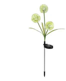 LED osvetlenie Globo 33599G - LED Solárne svietidlo SOLAR 3xLED/0,06W/3V 5000K IP44 žltá 33599G