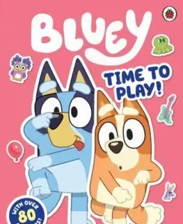 Nalepovačky, vystrihovačky, skladačky Bluey: Time to Play Sticker Activity