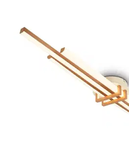 Svietidlá Brilo - LED stropné svietidlo TINKA LED/30W/230V 3000K medené 3951034
