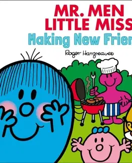 Leporelá, krabičky, puzzle knihy Mr Men Little Miss Making New Friends - Adam Hargreaves