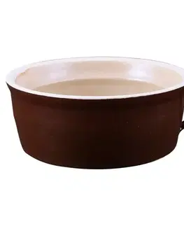 Dekorácie a bytové doplnky Kameninový hrniec 500 ml na masť bez prikrývky